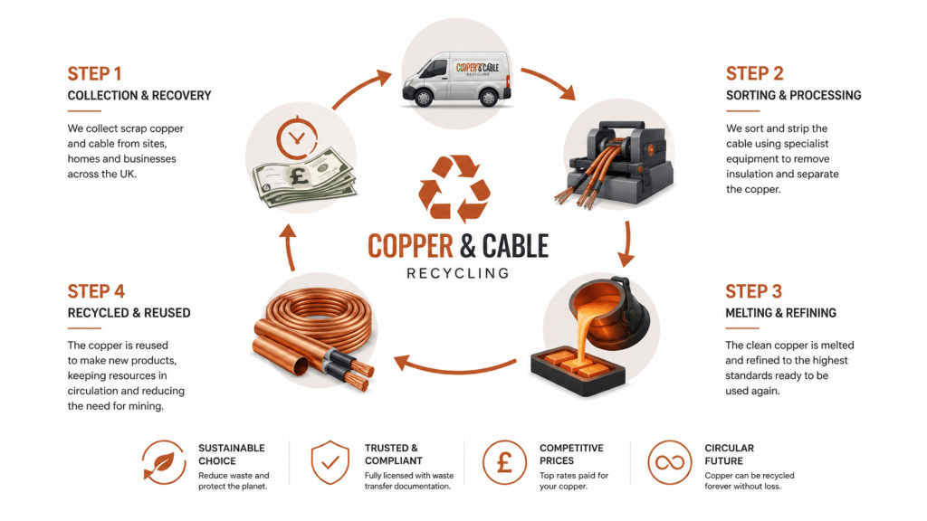 Steps to selling your copper & cable